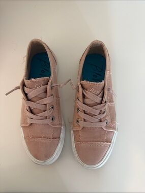 Blowfish Women's Blush Canvas Casual Sneakers